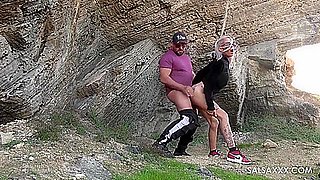 By The Sea With Horny Milf Video With Salsa Xxx