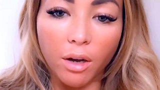 Beautiful blonde nanny and big boobed blonde MILF get pumped