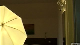 Retro Girl Convinced To Show Her Body