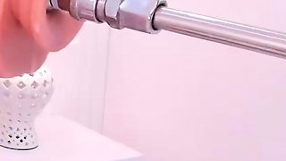 Webcam beauty and her toys have solo sex