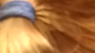 Pussy Play in Toilet with Cock Around Me