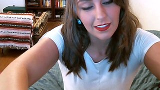 webcam camgirl cam brunette masturbate masturbation