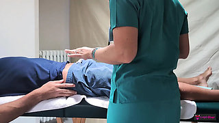 Fake Hospital Sex - Italian Nurse Blowjob & Cumshot Compilation POV