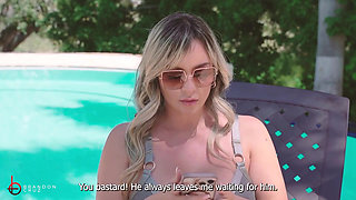 A Blonde Cuckold Fucks Her Chauffeur BBC Outdoors - Brandon Cruz & Tatiana Alvarez