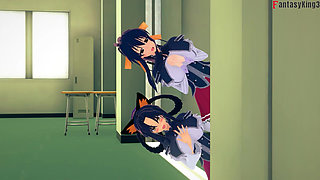 I Almost Fucked Teacher Rossweisse but Ended up Residing a BJ From Kuroka - Dxd Ntr Madness