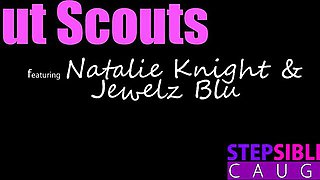 Striking Tyler Nixon and Jewelz Blu at cum shot action