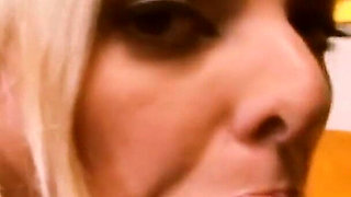 Housewives Loves Black Curvy Blonde MILF Enjoys Her Neighbor's Big Black Cock