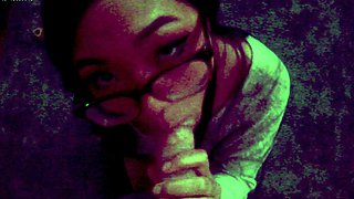 Pov homemade amateur facial cumshot and blowjob