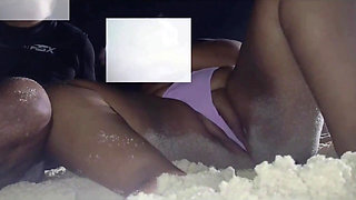 Showing off on the Beach for You All