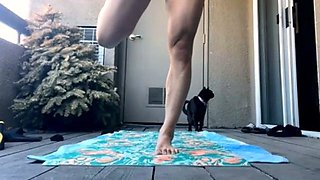 Amateur Jasmin stripping panties and masturbating