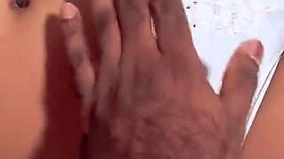 My Big Booty Stepmother on the Bed with Panty While I Cumshot in Her Panty in the Night Secretly