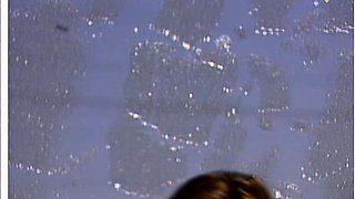 Cute naked lesbians fingering and licking wet pussy on couch