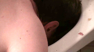 Pizza seasoned with her piss