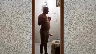 O Meu Banho Gostoso Com o Pau Duro 008