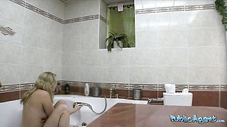 Beauty Martin Gun and Maya Angel - public smut - Public Agent