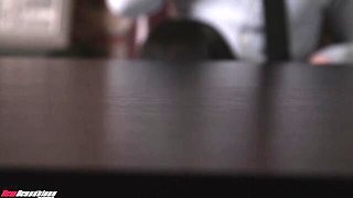 Delightful Phoebe and Codey's sexy brunette sex
