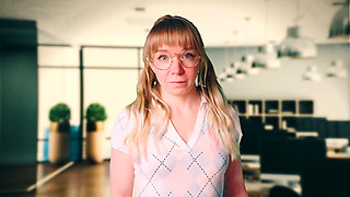 I'm an Office Slut as Stepdad's Punishment