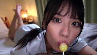 Japanese teen blowjob and hard fuck uncensored