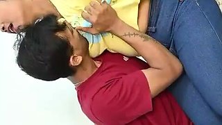 Desi Wifey Blow-job with Boinking Devar Large Salami In Apartment