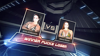 Bella Rossi Vs Miss Demeanor Female Wrestling
