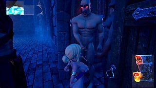 Hard-core, sex game gameplay, playing porn games