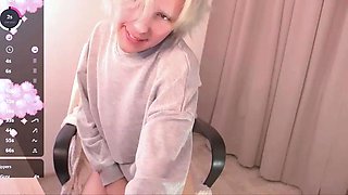 Freaky blonde has A kinky foot fetish
