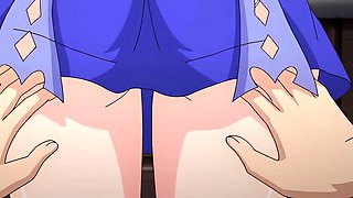 Busty Shy Teacher Melts During Unexpected Oral Encounter