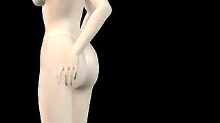 Animated 3D Porn - Very Beautiful Girl Giving Different Sexy Poses