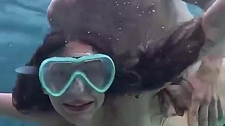 Underwater Suck and Fuck! Getting Used in the Pool by Big Cock - Chloe Kreams, Steve Rickz