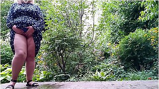 My Mature Stepmother-in-law Pees Standing Up