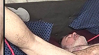 Bound Vibrator Prostate Massage and Hand Job