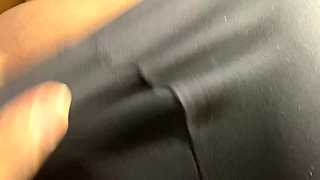 Step brother fucked her pussy when it was seen through torn pants