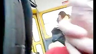 Flashing My Cock On The Bus