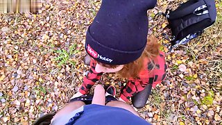 Anne-Eden - Dreckiger OUTDOORFICK mit SPERMAREGEN