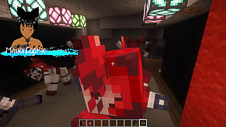 Minecraft Sexcraft The Jenny Mod fnaf - Some real nice poses from an animatronic and a hand job