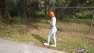 Bangbros - sawyer kelly boards the bang bus for a rail and takes another ride on a enormous cock