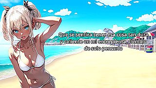 Morena Lasciva Te Coge En La Playa Asmr Joi Espanol Audio