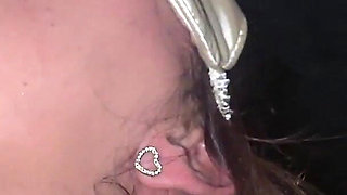 Gangbang in Swinger Club Swallowing Cum