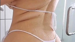The brunette horny big boob babe get drilled by a hard dick