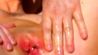 Outdoor squirt with some hard fuck for big ass chick
