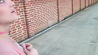 Stepsister Walk With Vibrator Stuck In Her Pussy Part 1 Amateur Latina POV