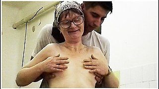 Ugly Old Granny Rough Fucked