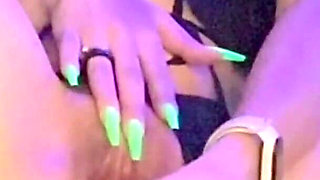 Masturbation with a Big Toy