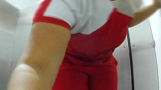 Beautiful Ass Caught in Bathroom