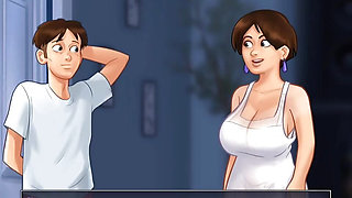 Stepsister got creampied by stepbrother - Summertime Saga