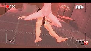 Dandadan Hentai - Aira Ridding Okarun's Dick - Asian Japanese Anime Manga