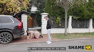 Shame4k. he detected this milf's largest hidden: she loves hard aggressive porno