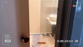 Step Mom Big Ass Shower Show - Caught Step Son Peeping & Seduced Him Nude