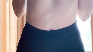 Teen Cute Italian Brunette Solo At