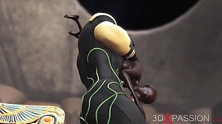 Anubis and Egypt's 3d sex dirt by 3DXPassion